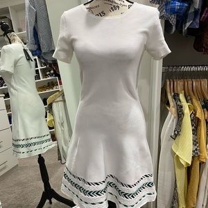 New white Armani Exchange dress